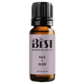 The Best Face + Glow Essential Oil Blend- Premium Grade- 100% Pure & Natural for Aromatherapy, Diffuser, Spa, Massage, Air Freshener- 10 ml (.33 fl oz)