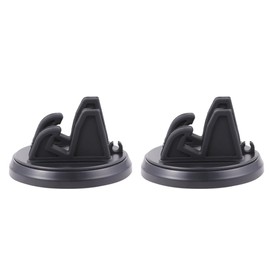 Hemobllo 2pcs 360 Car Mount Cell Phone Car Holder Mount Dash Phone Holder Car Mount for Phone Cell Phone Kickstand Silicone Phone Holder Base Mobile Phone Holder Bracket to Rotate Desktop