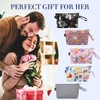 Gloppie Small Makeup Bag Cosmetic Bag for Purse Cute Makeup