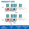 WH23X29538 Washer Water Inlet Valve OEM Parts Compatible With GE,