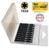 10 x SabreCut SCTX1050_10 50mm TX10 T10 Impact Screwdriver Driver