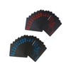 4 Decks Poker Cards Waterproof Soft Flexible Plastic Party Poker