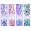 4 Colors Set Nail Glitter Gel Nail Glitter Hologram Set