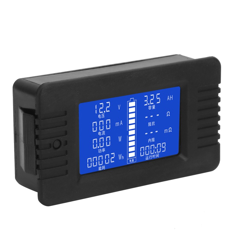 DC013 10A Multifunctional Battery Tester Electricity Meter for DC Voltage