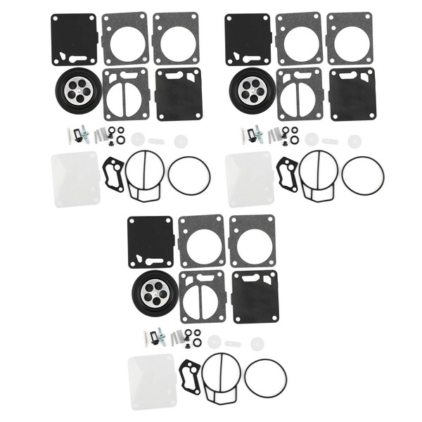 Topteng 3 Carburetor Rebuild Repair Kit for Mikuni Jet Ski