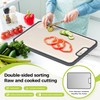 Titanium Cutting Board for Kitchen, Cutting Board Double Sided Food