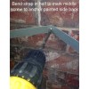 Downspout Straps ALUMINUM WRAP AROUND RAIN GUTTER DOWNSPOUT STRAPS 2x3