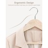 StorageWorks Clothes Hanger 20 Pack, Wooden Coat Hangers for Shirts,