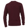 Redmond Men's Plain High Melange Pullover - vino Plain, size: