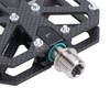 Mountain Cycling Pedals Carbon Fiber 3 Bearing Anti Slip Hollow