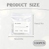 100Pcs Medication Bag, Repeatedly Sealing Pill Pouch, Portable Pill Bags