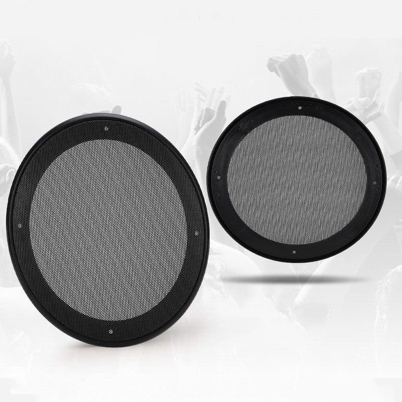 2 pcs 8 inch Audio Speaker Cover Decorative Circle Protective