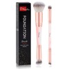 START MAKERS Brochas de Maquillaje de Doble Punta, Set de