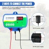 ATMOREA AC Powered Fence Charger LCD Display 2J Electric Fence