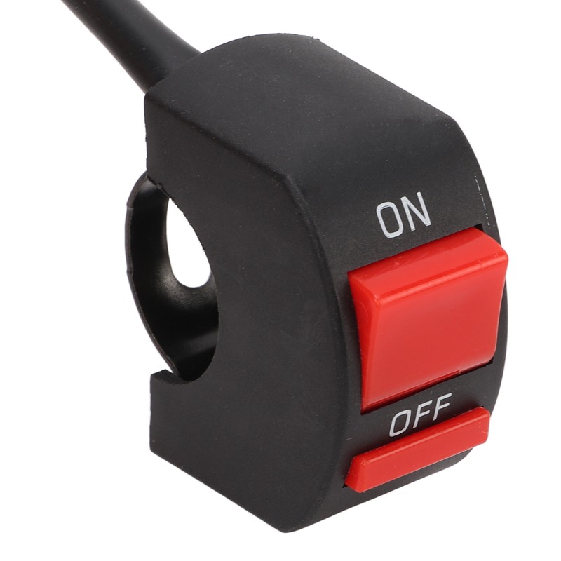 Motorcycle LED Work Light Switch Wiring Harness 12V 40A for