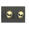 Alien Pin Badge Pins Metal Brooch Set of 2 Alien,