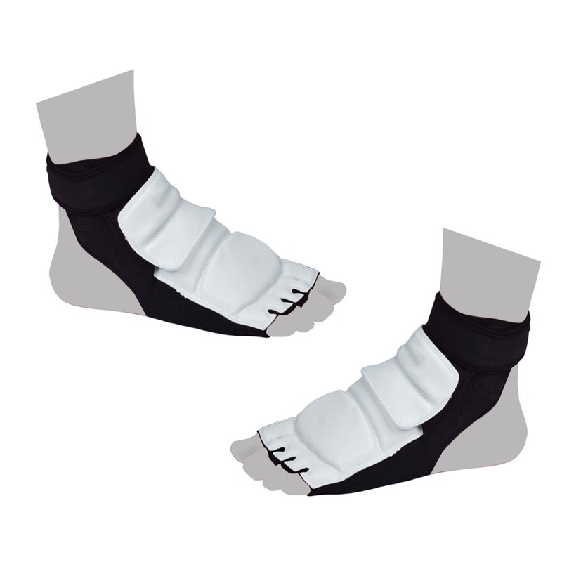 1 Pair Taekwondo Foot Protector Breathable Comfortable Slip Resistant Karate