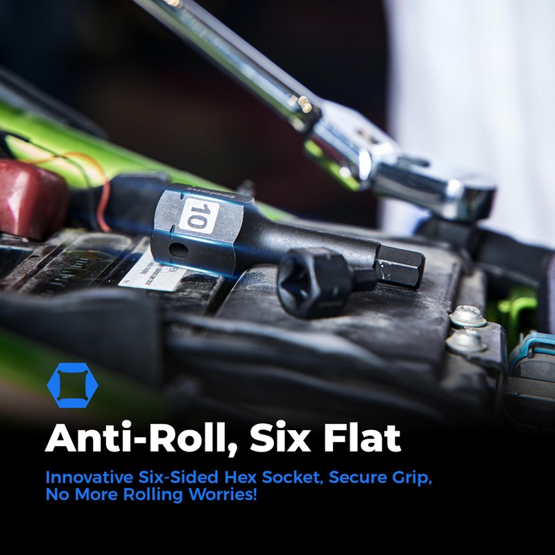 toolant 1/2" drive 1/2" impact hex bit socket set 2PCS,