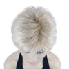 Lydell 6" Short Straight Layered Shaggy Full Synthetic Wig Classic