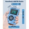 Greadio Portable AM FM Radio with MP3 Player, Best Reception