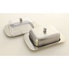 Zoie + Chloe Stainless Steel Butter Dish with Easy to