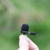 Lapel Microphone Anti Interference Omnidirectional Clip On Lavalier Microphone for
