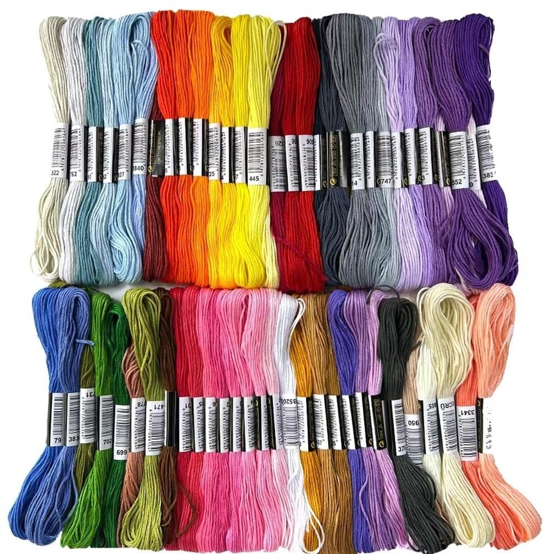 Embroidery Thread 100 Skeins Embroidery Floss Embroidery Thread Kit Color
