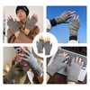 Coollooda Men's Fingerless Gloves, Cold Protection, Half Finger Gloves, Winter