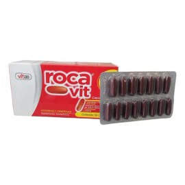 Roca Vit Capsula, 60 Capsulas Vitaminas Y Minerales Sabor Sin Sabor