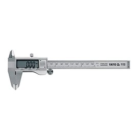 Yato professional digital caliper stainless steel scale mm/inch (YT-7201)