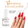 Nicedeco Hema Free Clear Rubber Base Gel Polish and No