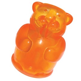 KONG Squeezz Jels Juguete Sonajero con Forma de Castor para Perro, Grande