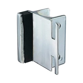 Harris Hardware TP5330-B Strike & Keeper Die Cast Zamac Bracket for 1-1/4 in. Pilaster, Chrome Plated