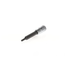 Gedore 1933256 Long Hexagon Socket Bit, 0.1 inch (3 mm) Opposite Side
