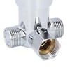 Brass Hot Cold Water Mixing Valve, G1/2 Faucet Temperature Mixer