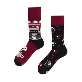 Dedoles Many Mornings Dark Espresso Funny Socks Adult UK3-5/EU35-38/US4-6