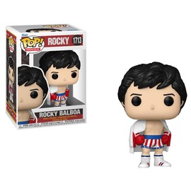 POP Movies: Rocky - Rocky Balboa (Rocky IV)​ Funko Vinyl Figure (Bundled with Compatible Box Protector Case), Multicolored, 3.75 inches