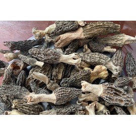 IntotheNature Dried Morel Mushrooms /Grade AA 羊肚菌 2 oz