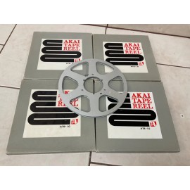 Akai 267 vintage 10.5" Metal Reel to Reel 1/4" Tape ,original  reel new (1).