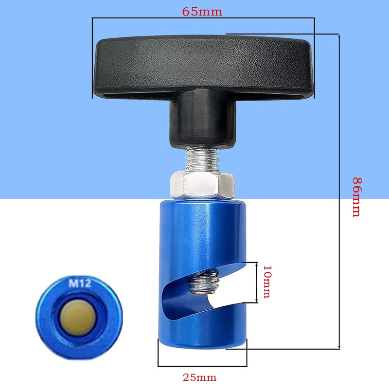 ZKTOOL1063 Lift Support Clamp with Brass Core Protection, 2-in-1 Hood