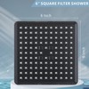 Nuodan High Pressure Rain Shower Head with Filtered - 6"