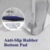Kitsure Toilet Paper Holder Free Standing – Rustproof Metal Toilet