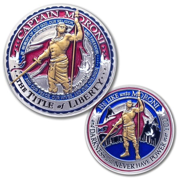 Armor Coin Captain Moroni LDS Collectible Medallion