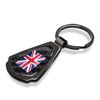 iPick Image Compatible with United Kingdom UK Flag Real Black