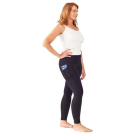 MAGGIES ORGANICS Blackout Leggings Black M, 1 EA