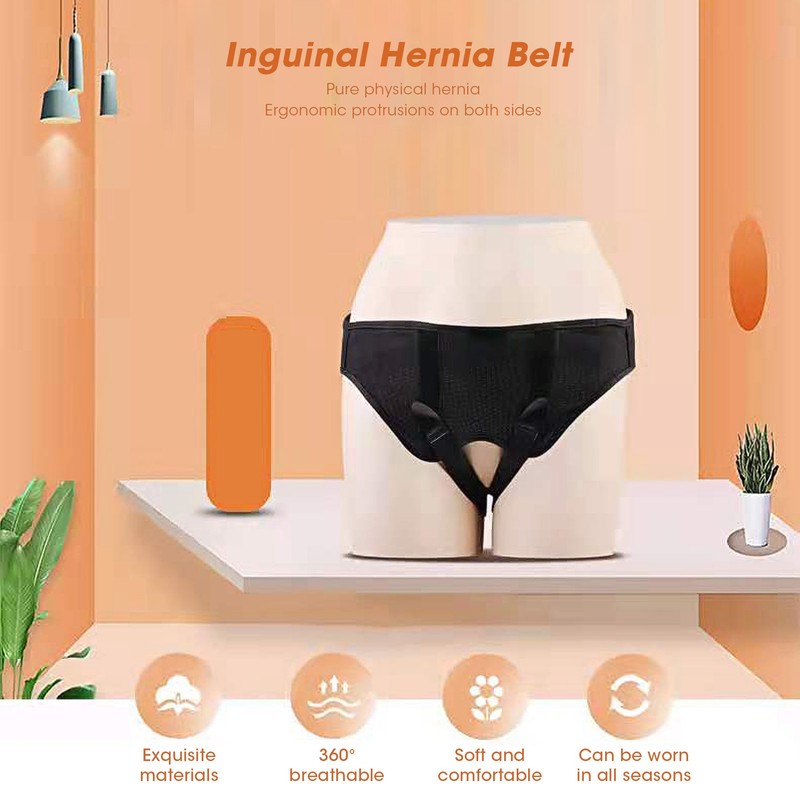 Ober Inguinal Hernia Belt Breathable Adjustable Groin Support Brace for