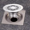 2pz Coladera Baño Acero Inoxidable Anti Olores E Insectos