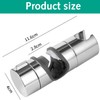 Adjustable Shower Head Holder Replacement,Shower Head Bracket, Shower Rail Slider