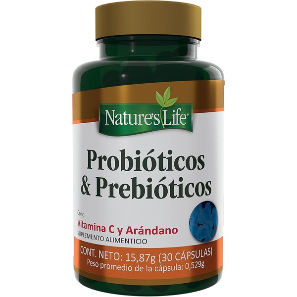 Nature´S Life Prebioticos & Probioticos 30 Caps