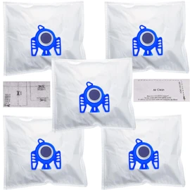 Utiz 5 x Hoover Dustbags GN Complete C3 Vacuum Bags For Miele S2000 S5000 S8000 C3 Complete C2 Classic C1 5 Bags & 1 Motor Filters & 1 Airclean Filters